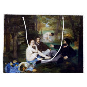 Grand Sac Cadeau Déjeuner sur l'herbe, Manet (Dos)