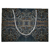 Grand Sac Cadeau Denim Gems (Dos)