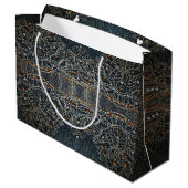 Grand Sac Cadeau Denim Gems (Dos Angle)