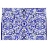 Grand Sac Cadeau Dentelle en céramique Bleu de Grèce (Dos)