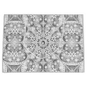 Grand Sac Cadeau Dentelle en céramique Gris (Devant)