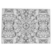 Grand Sac Cadeau Dentelle en céramique Gris (Dos)