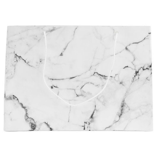 Grand Sac Cadeau Dépendance de marbre (Devant)