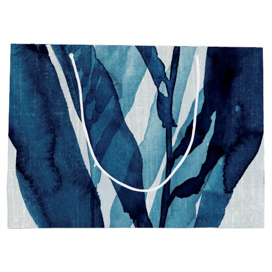 Grand Sac Cadeau Dérive bleue I (Dos)