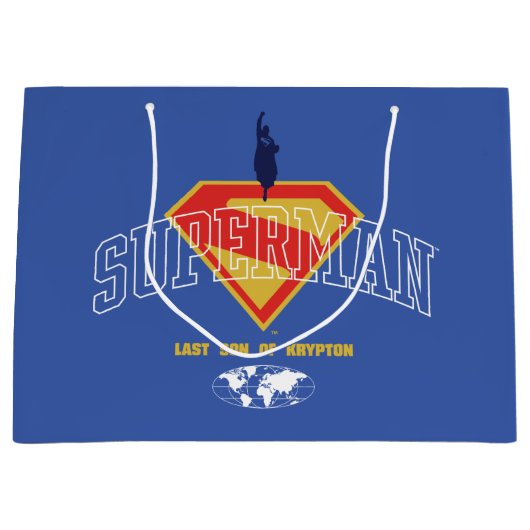 Grand Sac Cadeau Dernier fils de Krypton Emblem (Devant)
