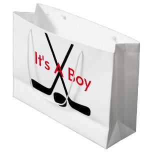 Grand Sac Cadeau Des bâtons de hockey d'athlète de sport c'est un