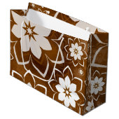 Grand Sac Cadeau Design floral 13 (Devant Angle)