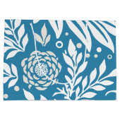 Grand Sac Cadeau Design floral 20 (Dos)