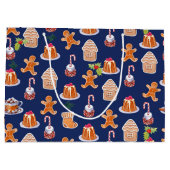 Grand Sac Cadeau Desserts de Noël (Dos)