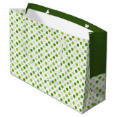 Grand Sac Cadeau Deux petits pois en pod félicitations (Dos Angle)