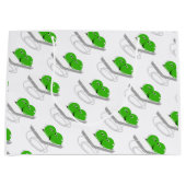 Grand Sac Cadeau Deux Pois Dans Un Pois (Devant)