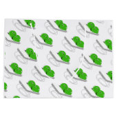 Grand Sac Cadeau Deux Pois Dans Un Pois (Dos)