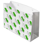 Grand Sac Cadeau Deux Pois Dans Un Pois (Dos Angle)