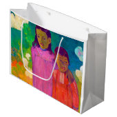 Grand Sac Cadeau Deux Soeurs, Gauguin (Devant Angle)