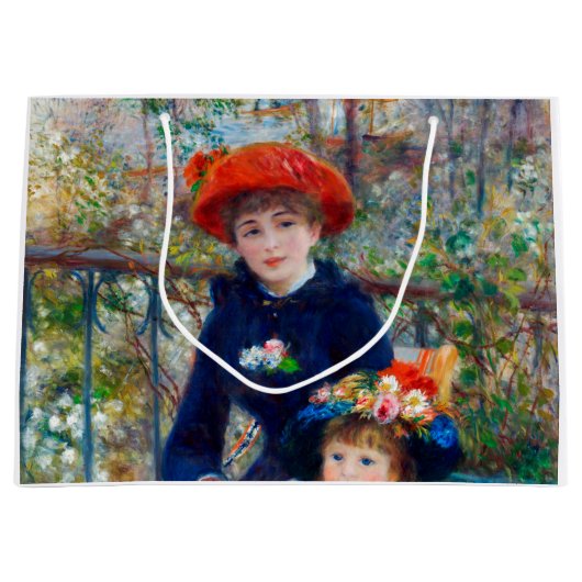 Grand Sac Cadeau Deux Soeurs, Renoir (Devant)