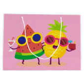 Grand Sac Cadeau Deux-ti Fruiti C'est des jumeaux (Dos)