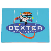 Grand Sac Cadeau Dexter "Boy Genius" (Devant)