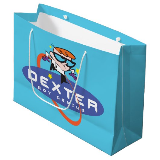 Grand Sac Cadeau Dexter "Boy Genius" (Devant Angle)