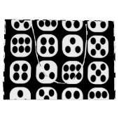 Grand Sac Cadeau Dice Roll fête d'anniversaire (Dos)