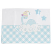 Grand Sac Cadeau Dinosaur Dormir (Devant)