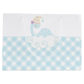 Grand Sac Cadeau Dinosaur Dormir (Dos)