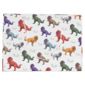 Grand Sac Cadeau Dinosaur Gift Bag (Dos)