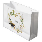 Grand Sac Cadeau Diplôme (Devant Angle)