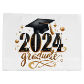 Grand Sac Cadeau Diplômé 2024 (Dos)
