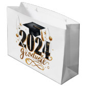 Grand Sac Cadeau Diplômé 2024 (Dos Angle)