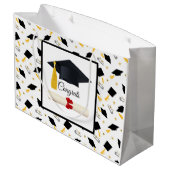 Grand Sac Cadeau Diplôme Congats (Dos Angle)