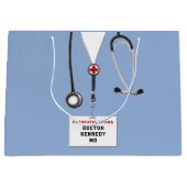 Grand Sac Cadeau Diplôme de doctorat créatif (Devant)