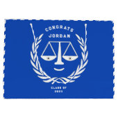 Grand Sac Cadeau Diplôme de droit unique (Dos)