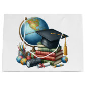 Grand Sac Cadeau Diplômé de terminale (Devant)