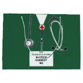 Grand Sac Cadeau Diplôme Médicale (Dos)