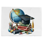 Grand Sac Cadeau Diplôme supérieur (Dos)