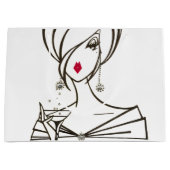Grand Sac Cadeau "Diva Fabulous" (Devant)