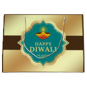 Grand Sac Cadeau Diwali personnalisé (Devant)