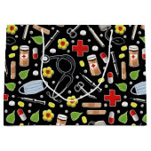 Grand Sac Cadeau Docteur Médicale (Devant)