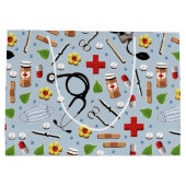 Grand Sac Cadeau Docteur Médicale (Dos)