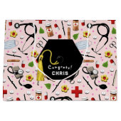 Grand Sac Cadeau Docteur Médicale (Devant)