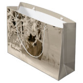 Grand Sac Cadeau Dog (Dos Angle)