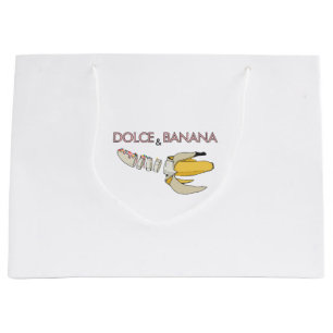 Grand Sac Cadeau Dolce & Banana