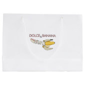 Grand Sac Cadeau Dolce et banane (Dos)