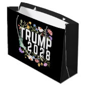 Grand Sac Cadeau Donald Trump 2028 (Dos Angle)