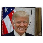 Grand Sac Cadeau Donald Trump US President White House MAGA 2024  (Dos)