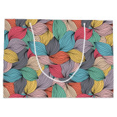 Grand Sac Cadeau Doodles De Fil (Dos)