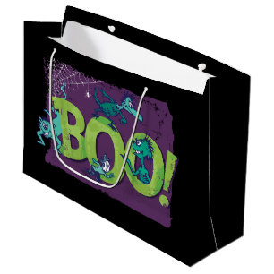 Grand Sac Cadeau Dr. Seuss BOU ! Graphique d'Halloween