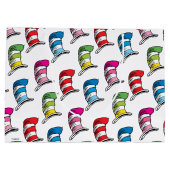 Grand Sac Cadeau Dr Seuss| Le Chat Dans La Patte De Casquette Coule (Dos)