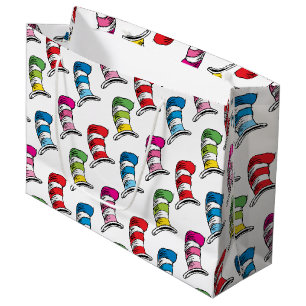 Grand Sac Cadeau Dr Seuss Le Chat Dans La Patte De Casquette Coule
