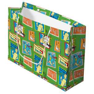 Grand Sac Cadeau Dr. Seuss Les œufs verts au jambon citations d'his